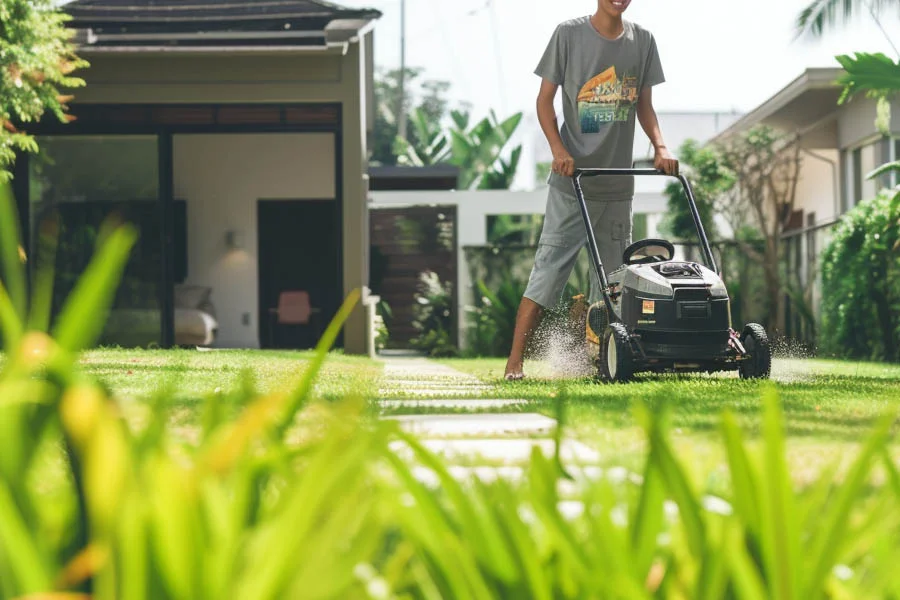 best rechargeable lawn mower